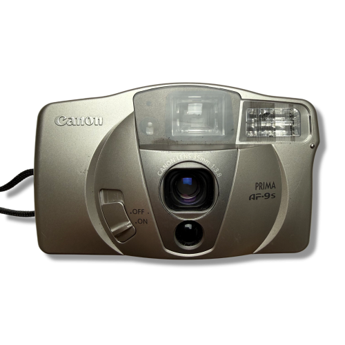 Aparat analogowy Canon AF-9s | streetcamera35