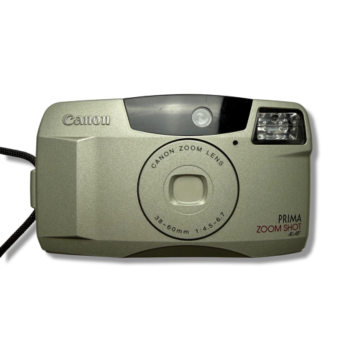 Aparat analogowy Canon Prima Zoom Shot | streetcamera35