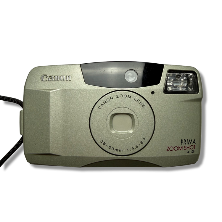Aparat analogowy Canon Prima Zoom Shot | streetcamera35