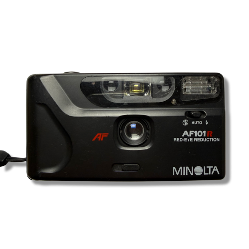 Aparat analogowy Minolta AF101R | streetcamera35