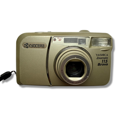 Aparat analogowy Yashica Zoomate 115 Brava | streetcamera35