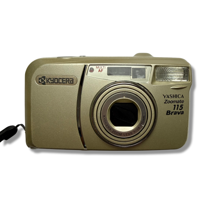 Aparat analogowy Yashica Zoomate 115 Brava | streetcamera35