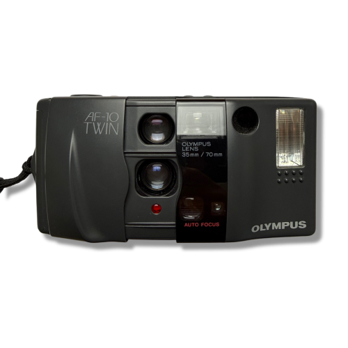 Aparat analogowy Olympus AF-10 Twin | streetcamera35