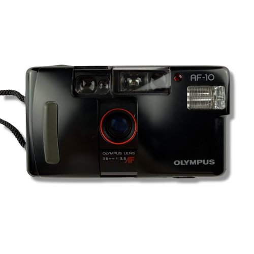 Aparat analogowy Olympus AF-10 | streetcamera35