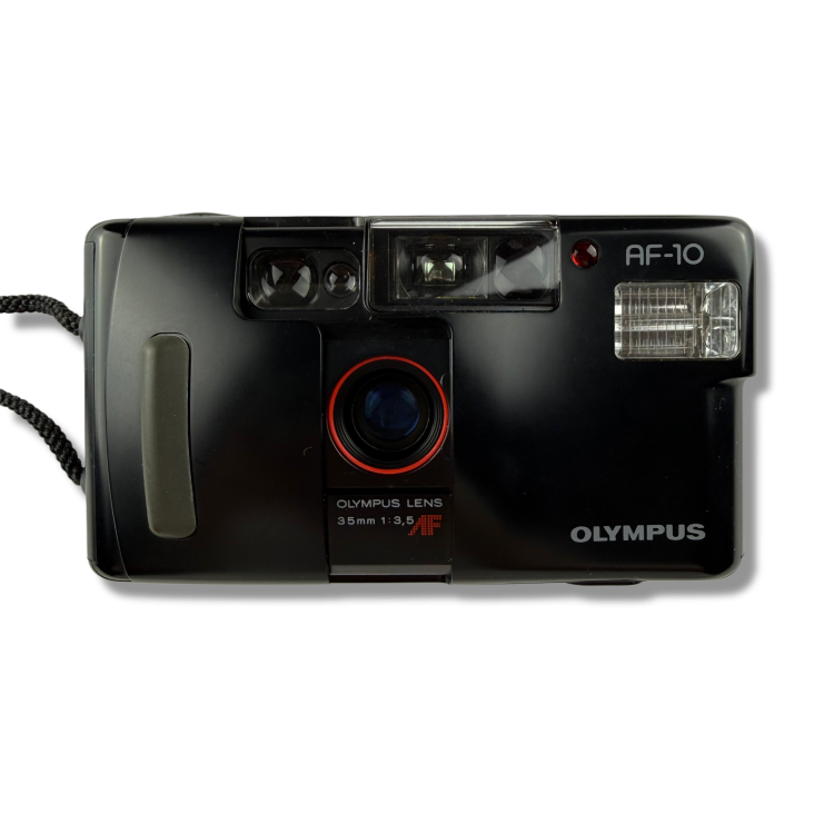 Aparat analogowy Olympus AF-10 | streetcamera35