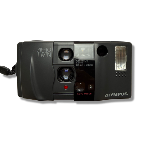 Aparat analogowy Olympus AF-10 Twin | streetcamera35