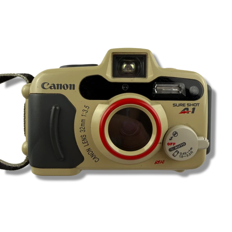 Aparat analogowy Canon Sure Shot A1 | streetcamera35