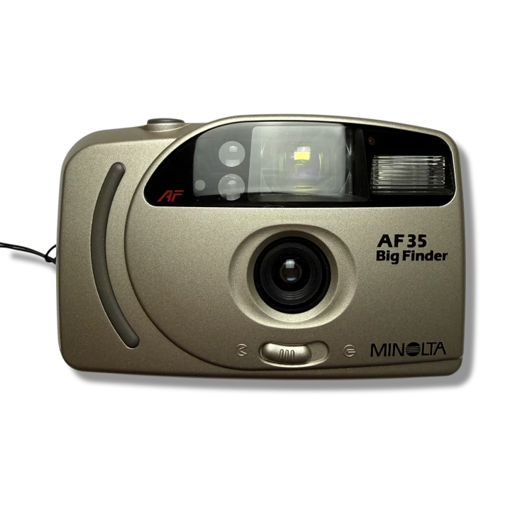Aparat analogowy Minolta AF 35 Big Finder | streetcamera35