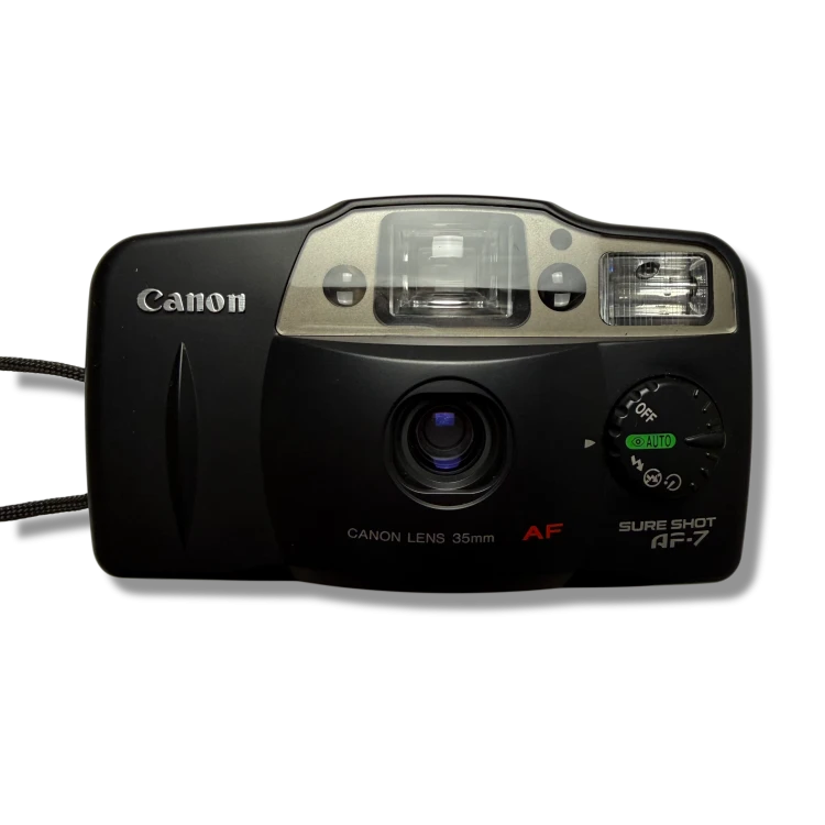 Aparat analogowy Canon Sure Shot AF-7 | streetcamera35