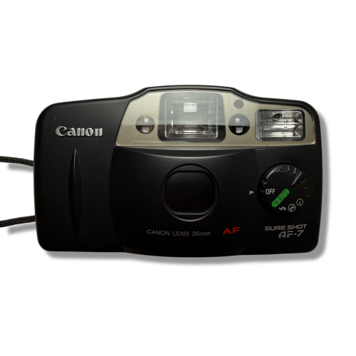 Aparat analogowy Canon Sure Shot AF-7 | streetcamera35