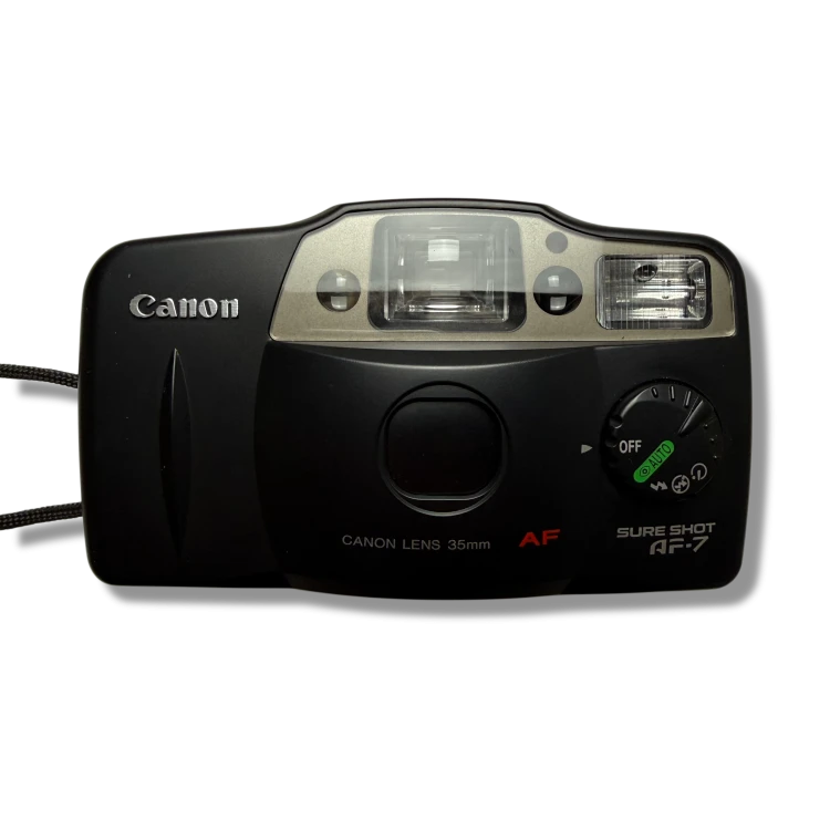 Aparat analogowy Canon Sure Shot AF-7 | streetcamera35