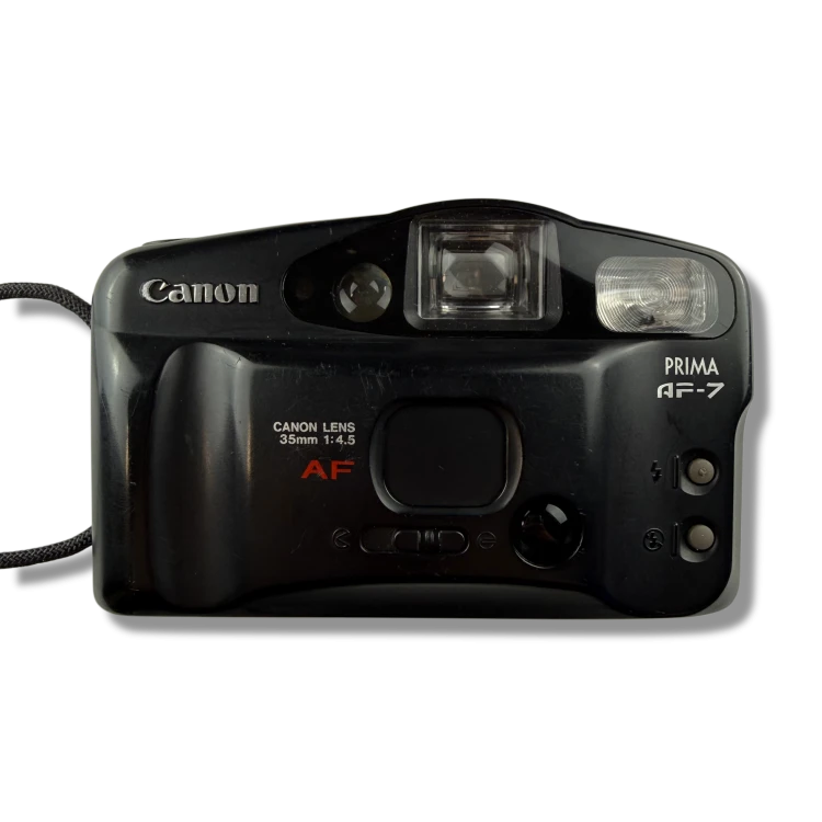 Aparat analogowy Canon Prima AF-7 | streetcamera35