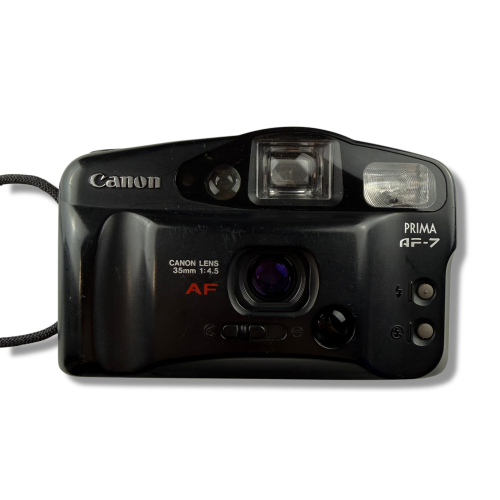 Aparat analogowy Canon Prima AF-7 | streetcamera35