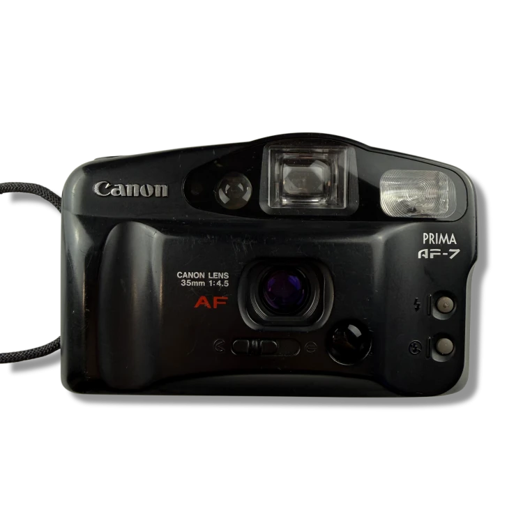 Aparat analogowy Canon Prima AF-7 | streetcamera35