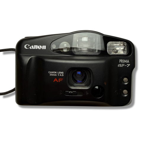 Aparat analogowy Canon Prima AF-7 | streetcamera35
