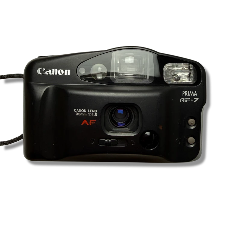 Aparat analogowy Canon Prima AF-7 | streetcamera35