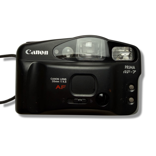 Aparat analogowy Canon Prima AF-7 | streetcamera35