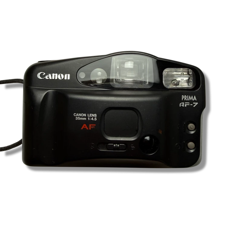 Aparat analogowy Canon Prima AF-7 | streetcamera35