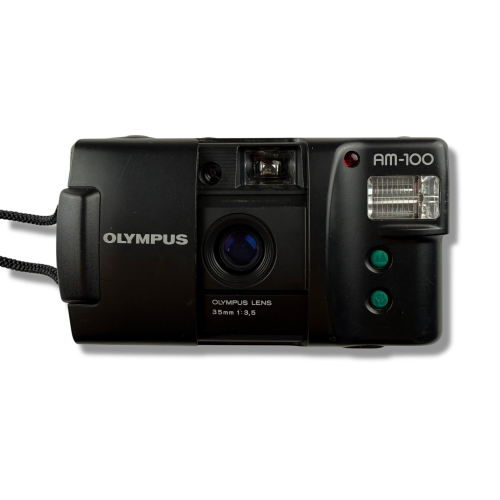 Aparat analogowy Olympus AM-100 | streetcamera35