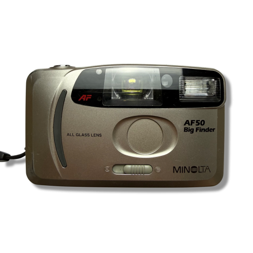 Aparat analogowy Minolta AF 50 Big Finder | streetcamera35