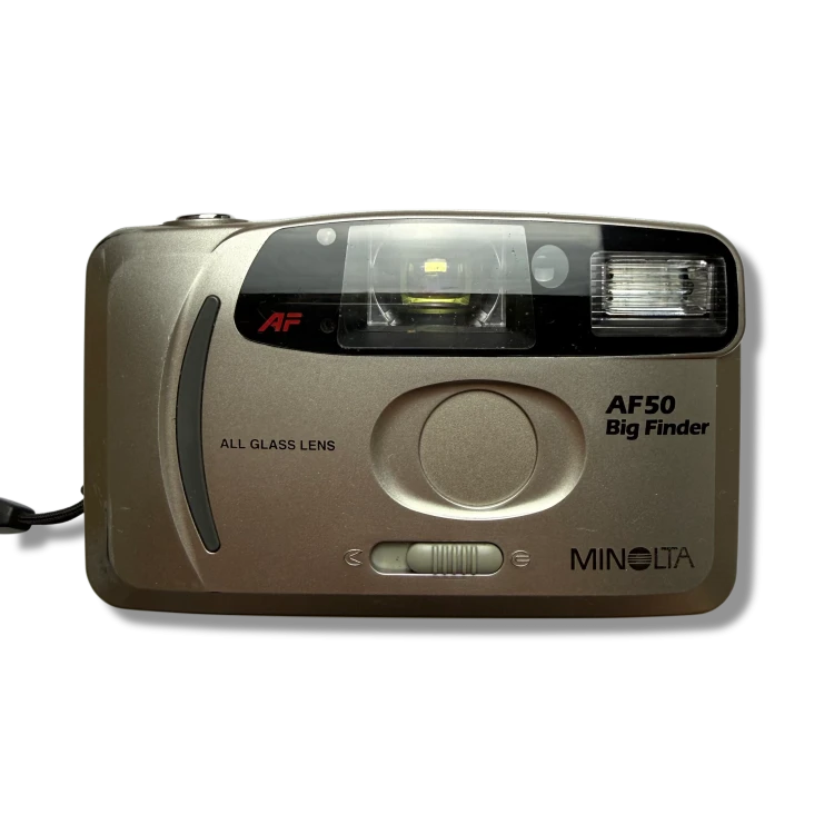 Aparat analogowy Minolta AF 50 Big Finder | streetcamera35