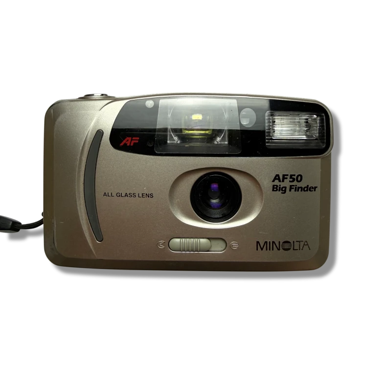 Aparat analogowy Minolta AF 50 Big Finder | streetcamera35