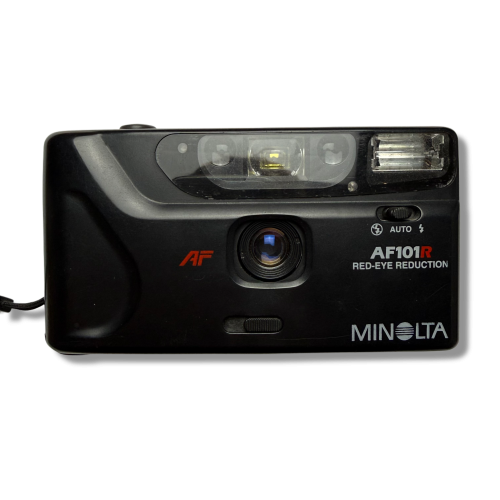 Aparat analogowy Minolta AF101R | streetcamera35