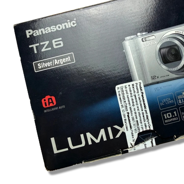 Aparat cyfrowy Panasonic Lumix DMC-TZ6 | streetcamera35