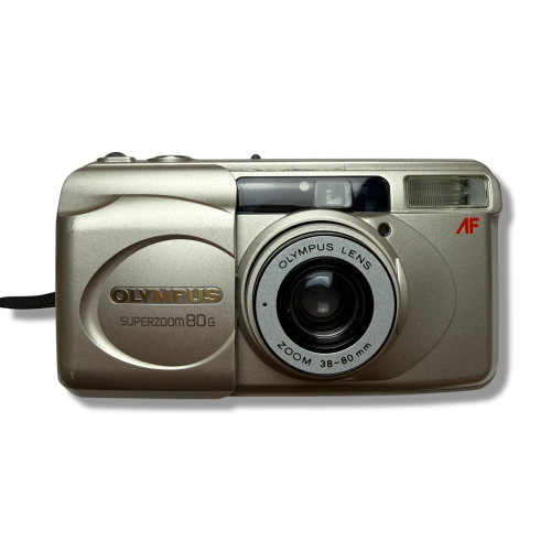 Aparat analogowy Olympus Superzoom 80G | streetcamera35