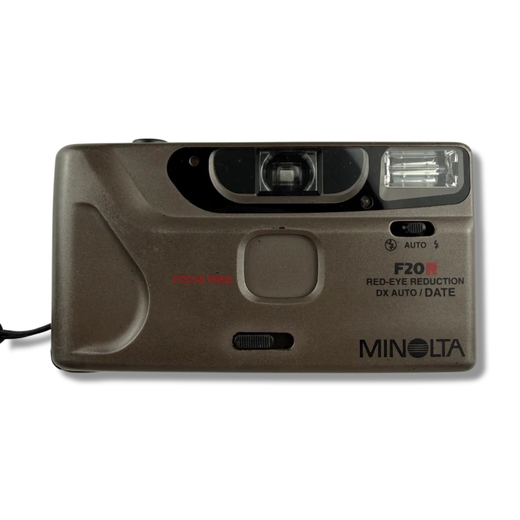 Aparat analogowy Minolta F20R | streetcamera35