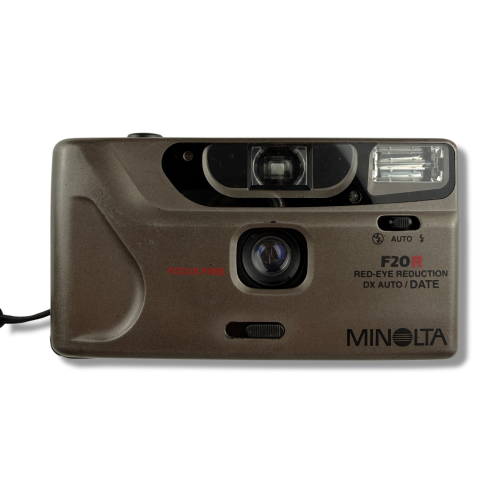 Aparat analogowy Minolta F20R | streetcamera35