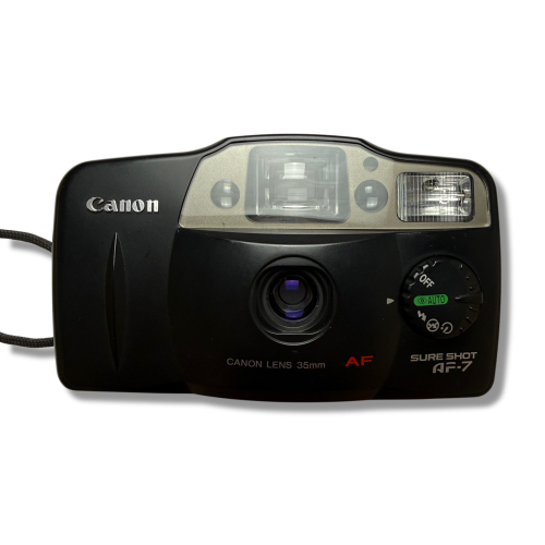 Aparat analogowy Canon Sure Shot AF-7 | streetcamera35