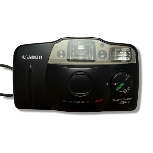 Aparat analogowy Canon Sure Shot AF-7 | streetcamera35