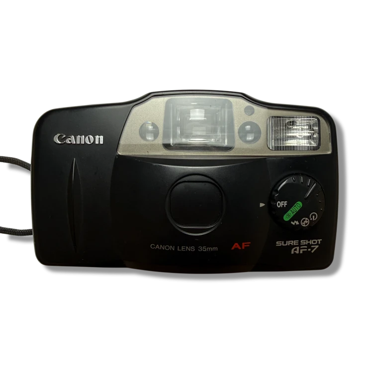 Aparat analogowy Canon Sure Shot AF-7 | streetcamera35