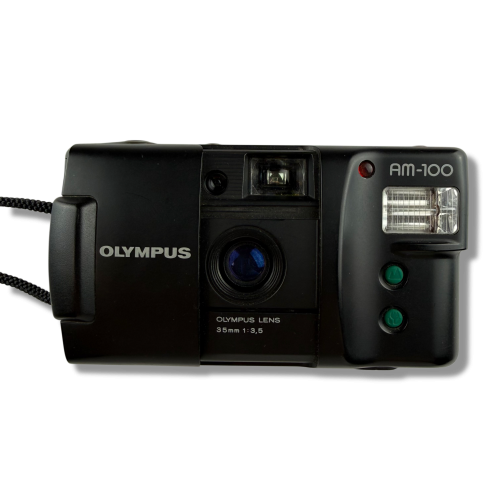 Aparat analogowy Olympus AM-100 | streetcamera35