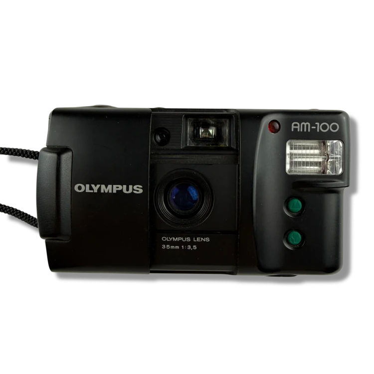Aparat analogowy Olympus AM-100 | streetcamera35