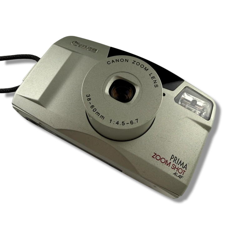 Aparat analogowy Canon Prima Zoom Shot | streetcamera35