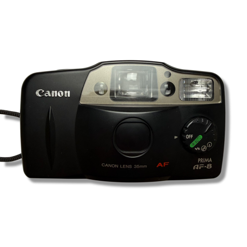 Aparat analogowy Canon Prima AF-8 | streetcamera35