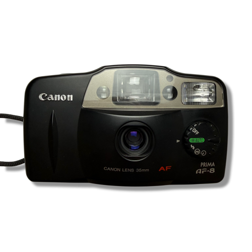 Aparat analogowy Canon Prima AF-8 | streetcamera35