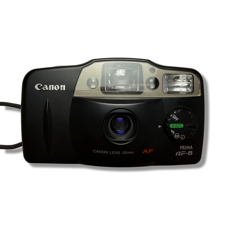 Aparat analogowy Canon Prima AF-8 | streetcamera35