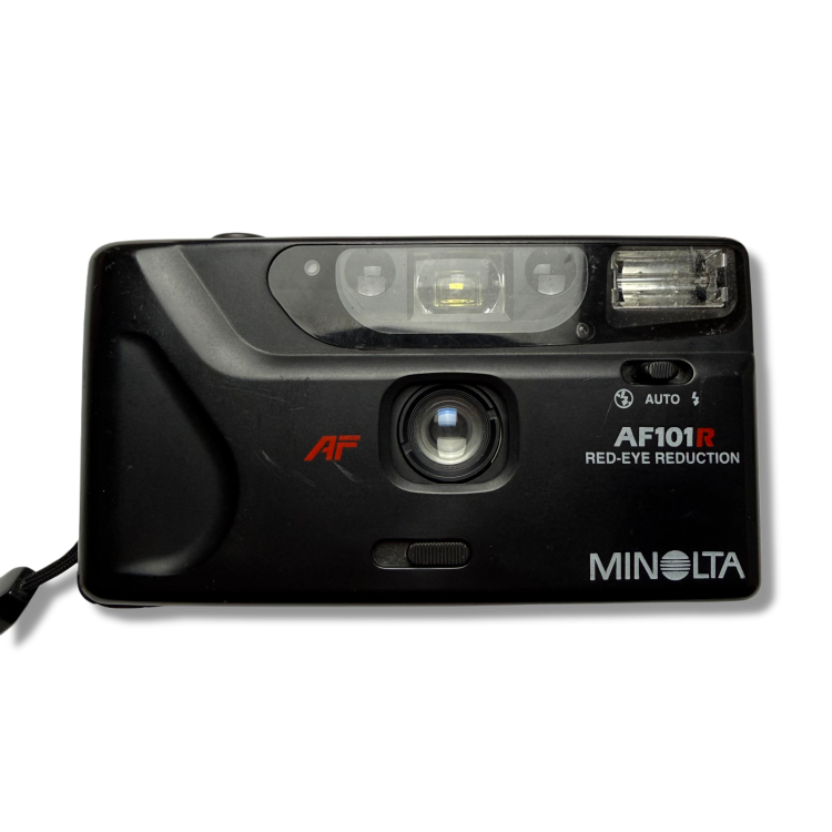 Aparat analogowy Minolta AF101R | streetcamera35