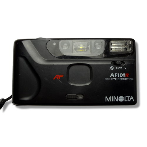 Aparat analogowy Minolta AF101R | streetcamera35