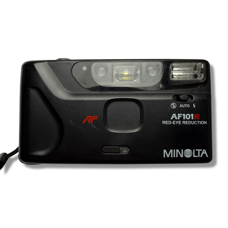Aparat analogowy Minolta AF101R | streetcamera35