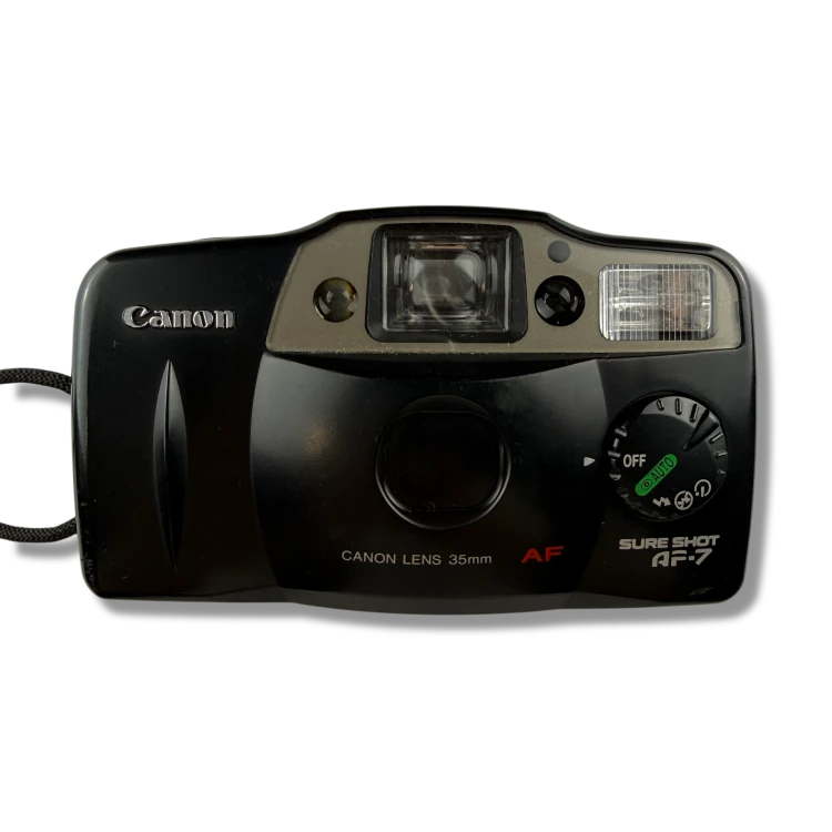 Aparat analogowy Canon Sure Shot AF-7 | streetcamera35