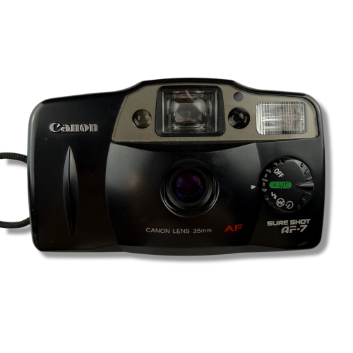 Aparat analogowy Canon Sure Shot AF-7 | streetcamera35