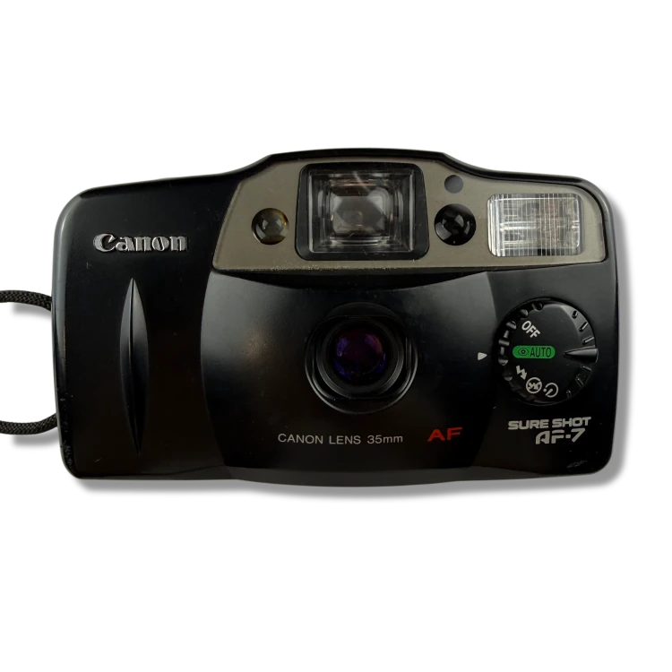 Aparat analogowy Canon Sure Shot AF-7 | streetcamera35